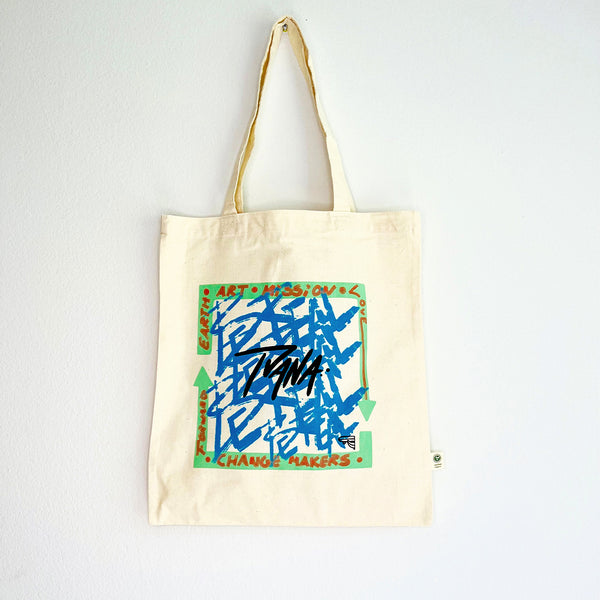 Change Maker Organic Cotton Tote Bag – Pana Be Real